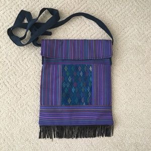 Guatemalan Style Fringe Purse
